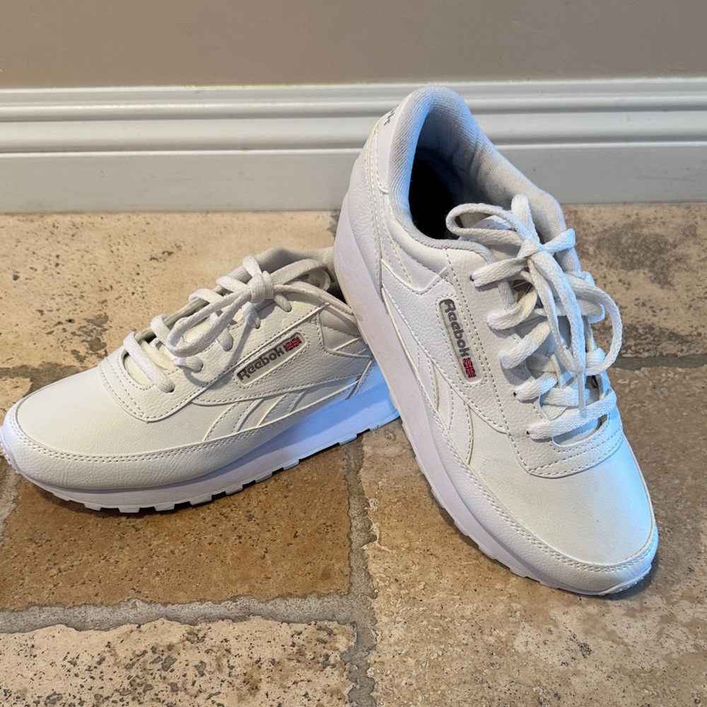 Reebok Classic White Athletic Shoes